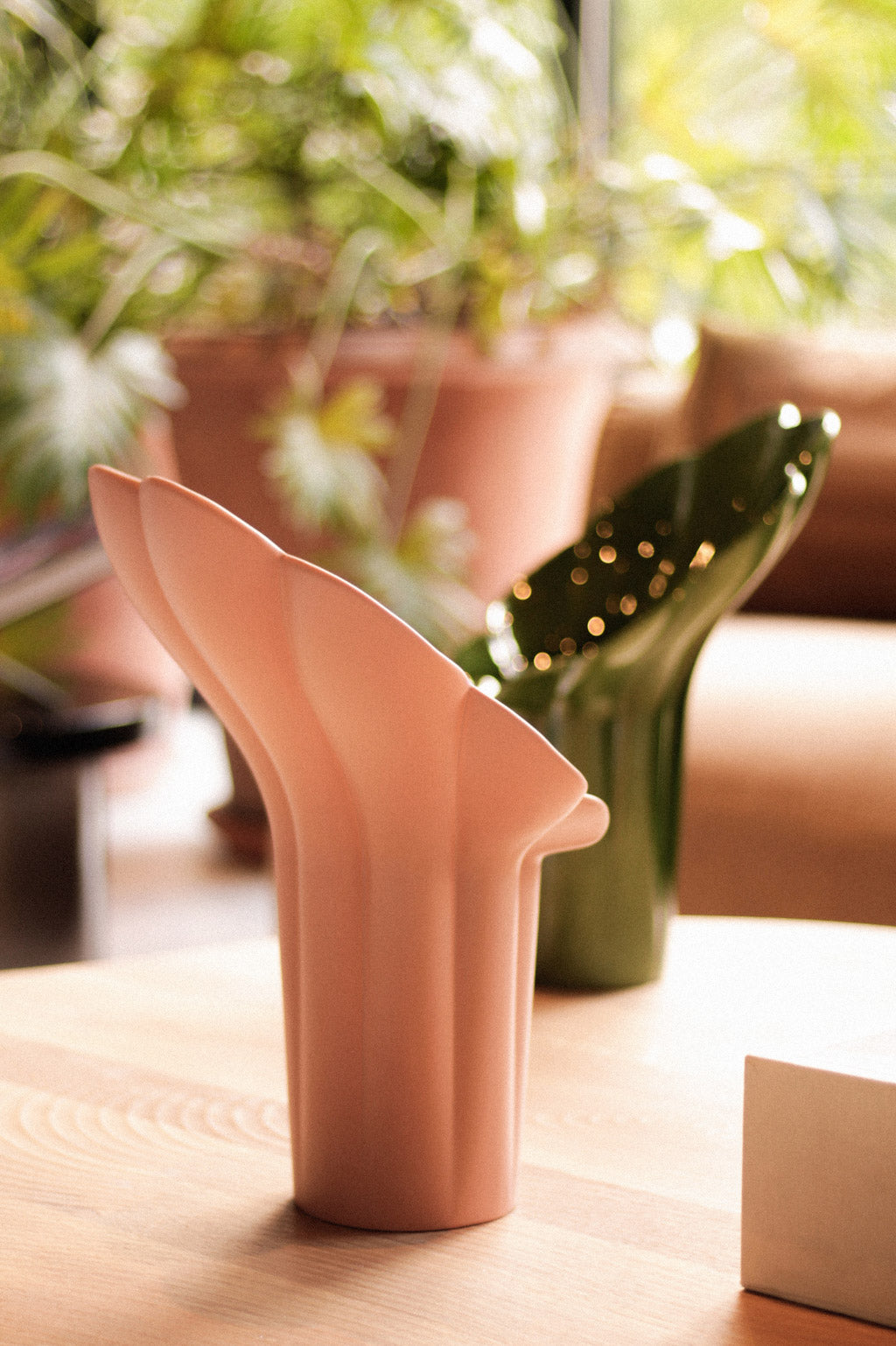 Bottega Bloom Nude Ceramic Vase