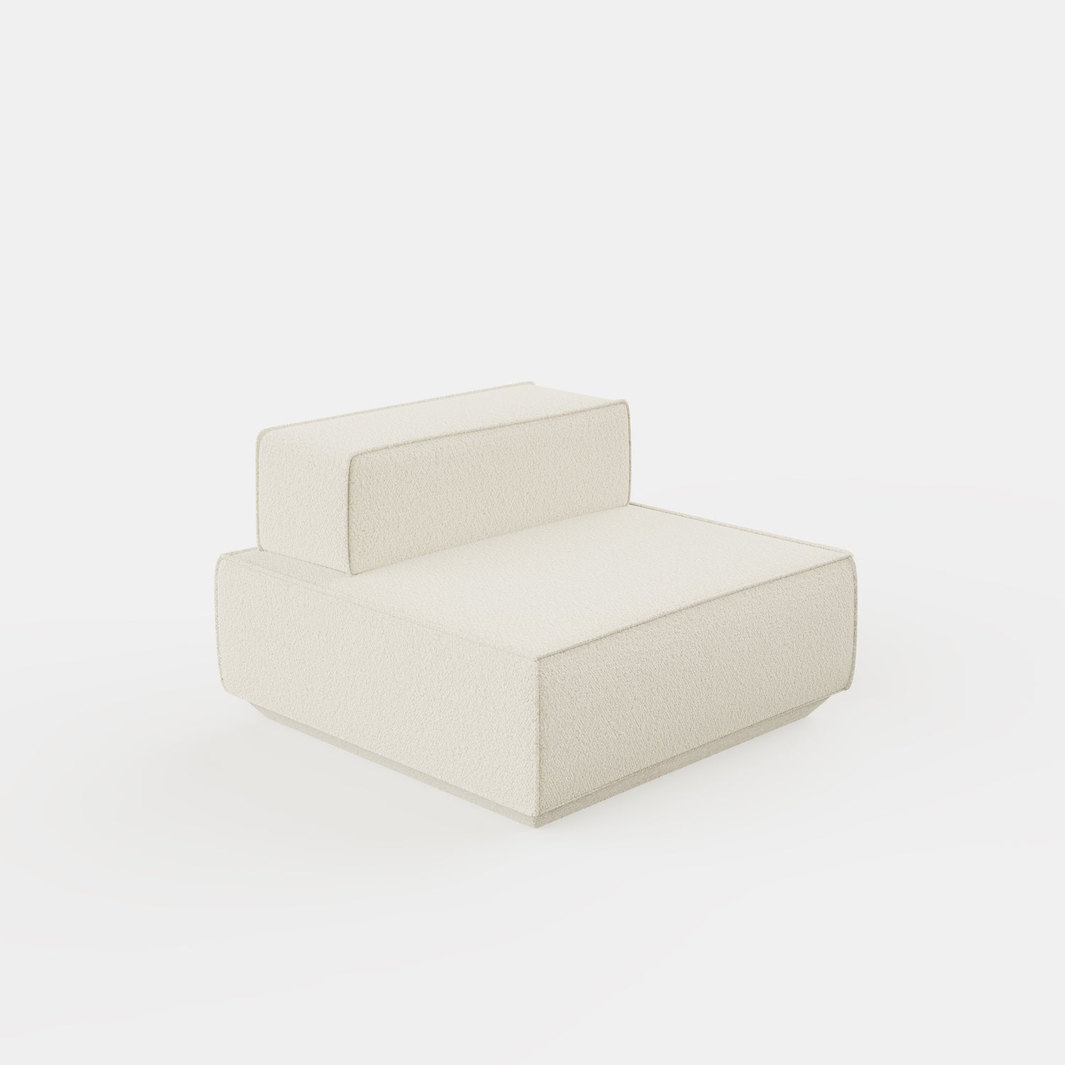 Como Armless - Bouclé Cream (Pre-Order)