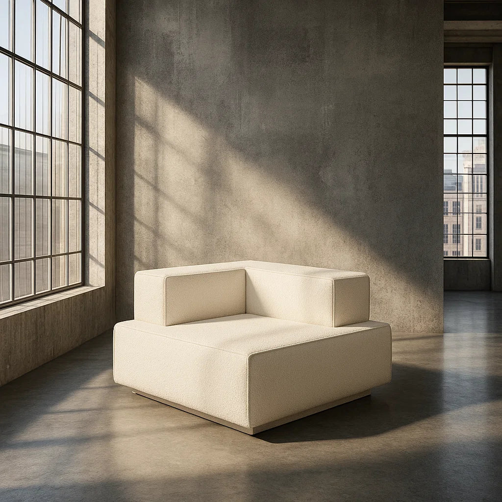 Como Corner - Bouclé Cream (Pre-Order)