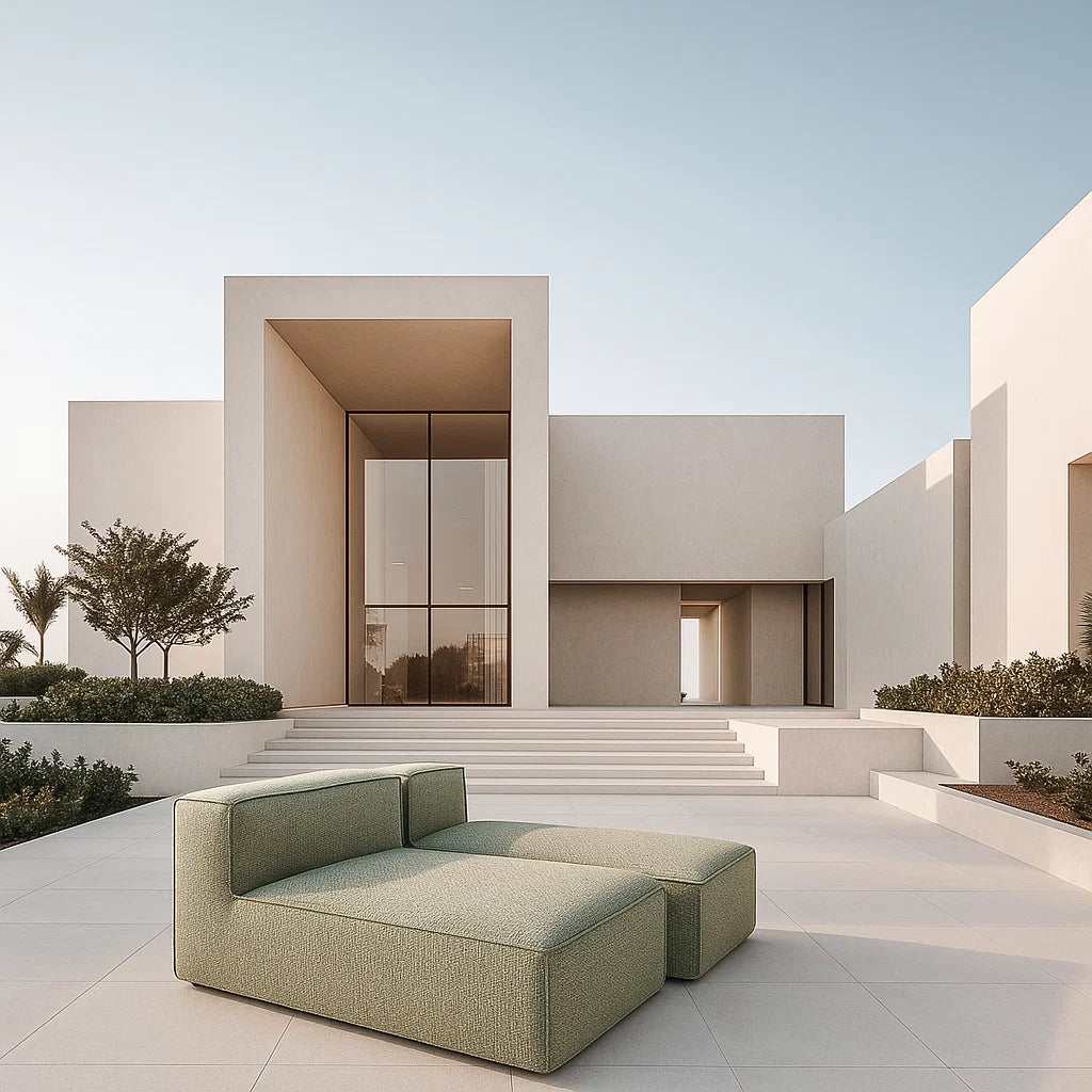 Formentera Chaise Longue - Mint