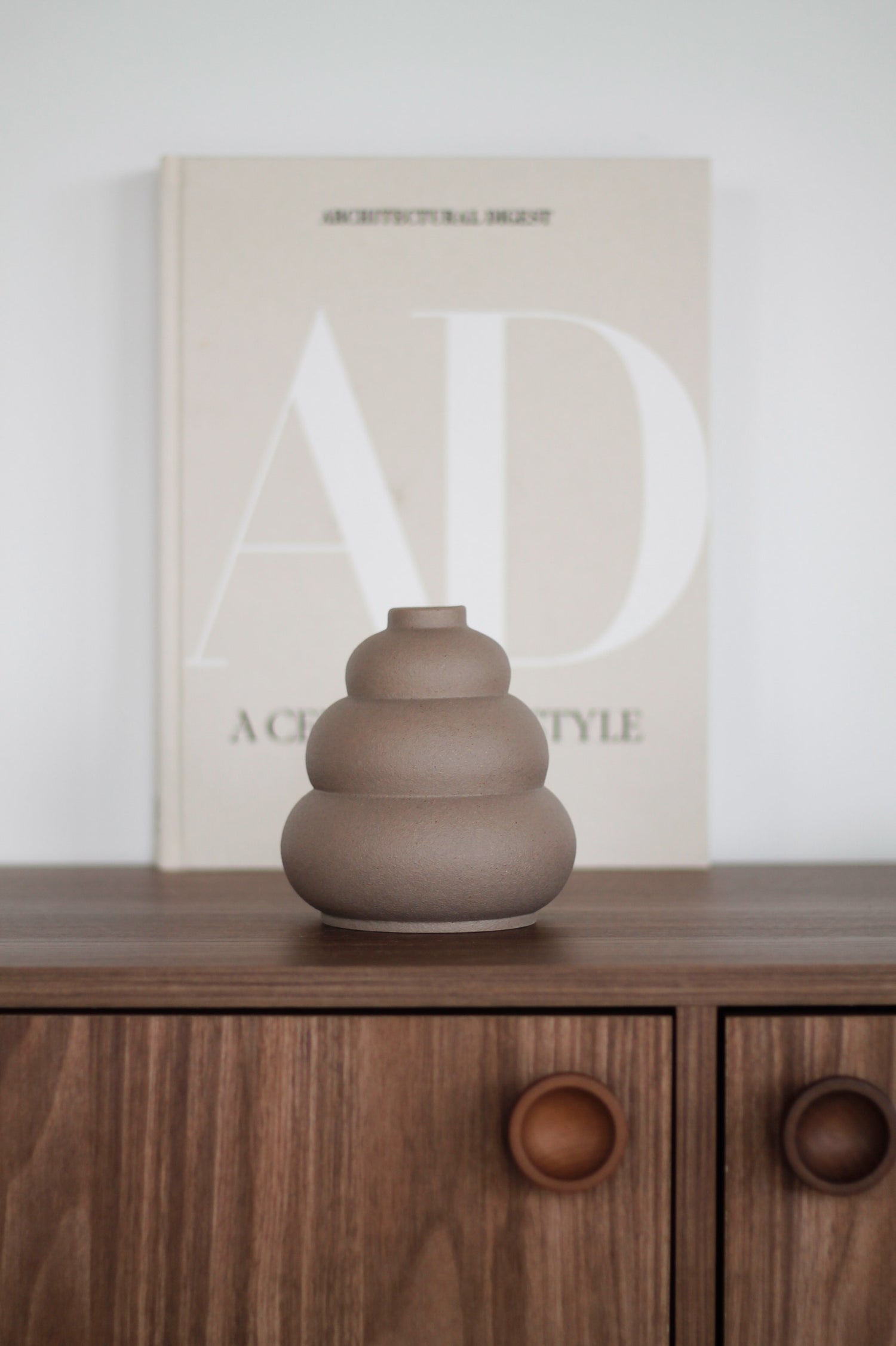 Meringue Vase - Taupe