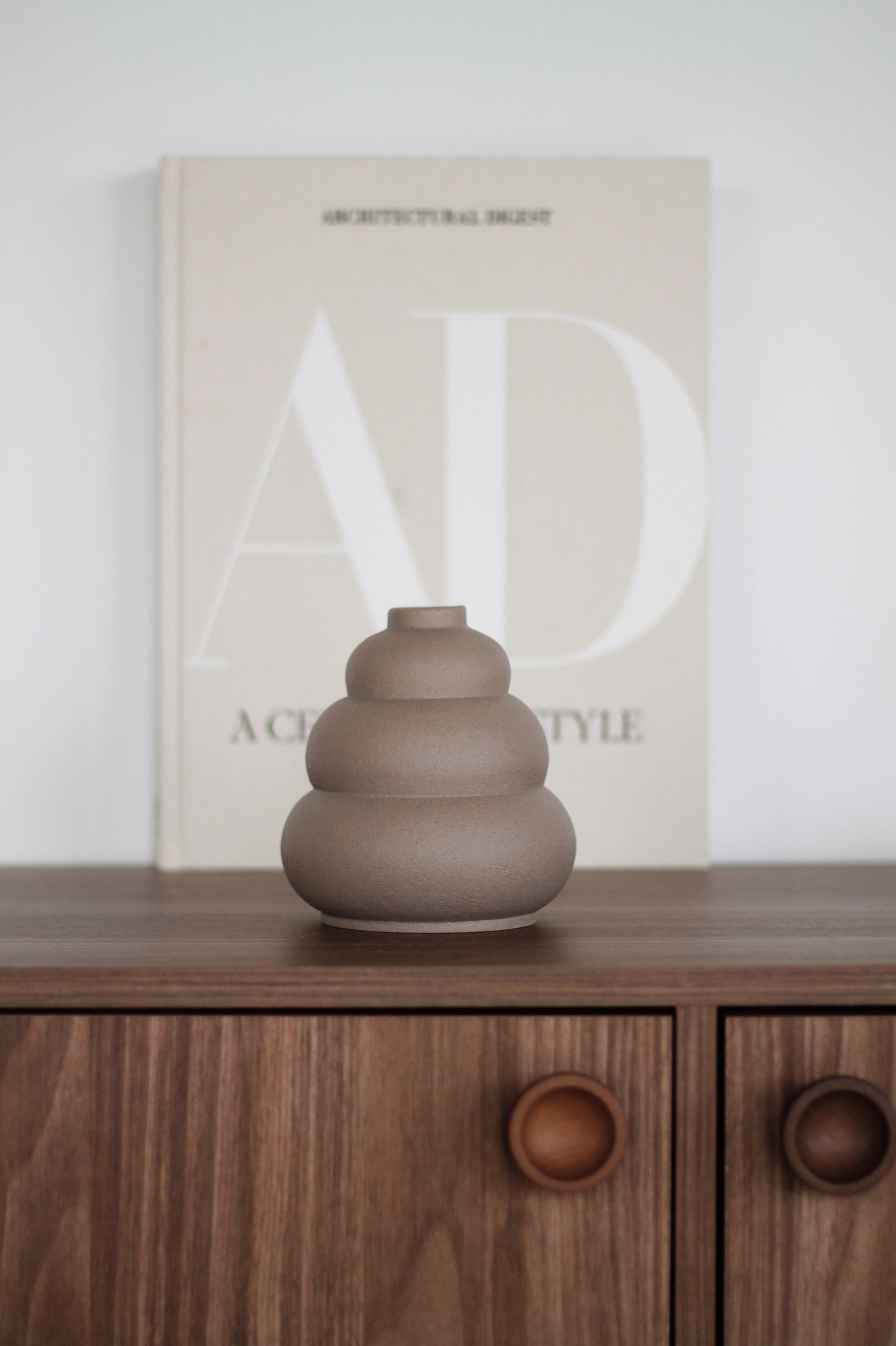 Meringue Vase - Taupe