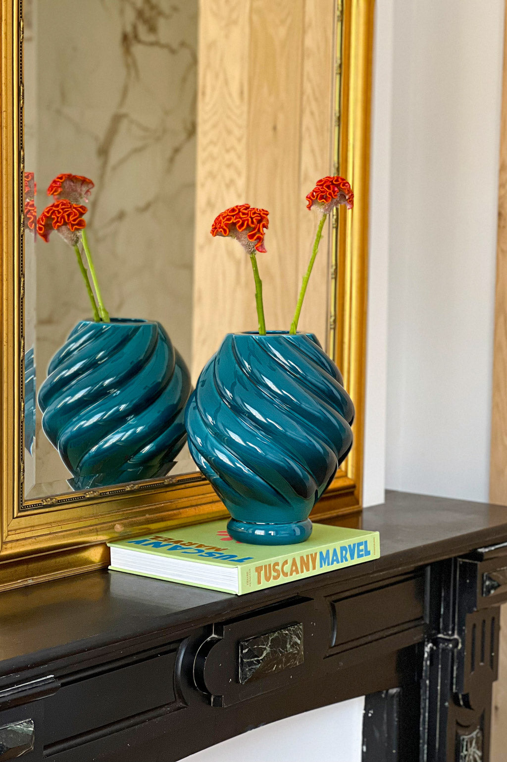 Vase Bottega Curve ocean Celaine