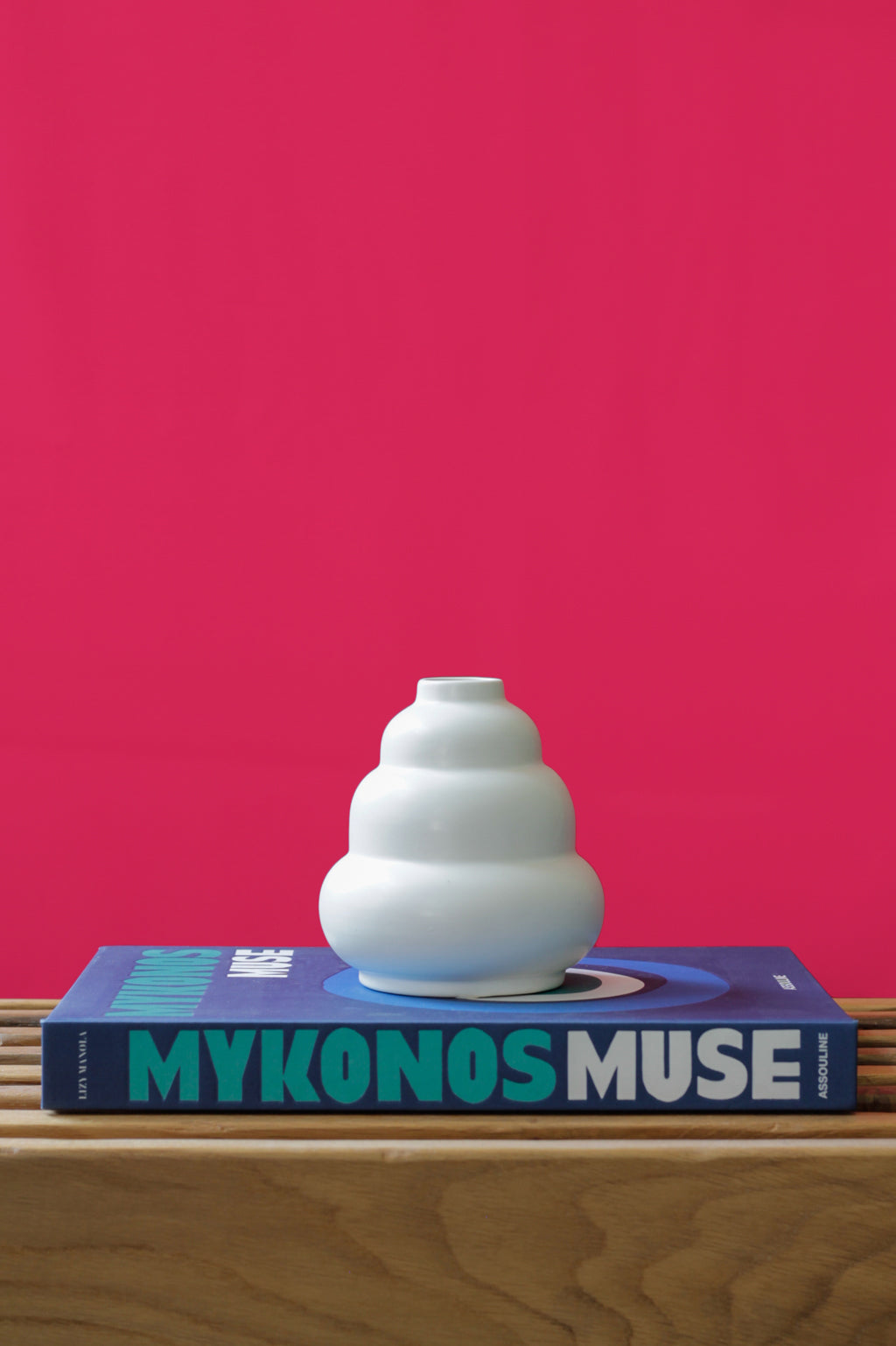 Meringue Vase - White