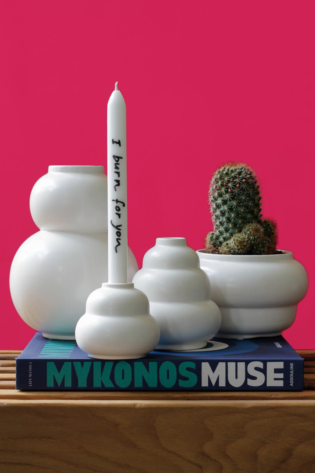 Total Vase Set MMMM - White