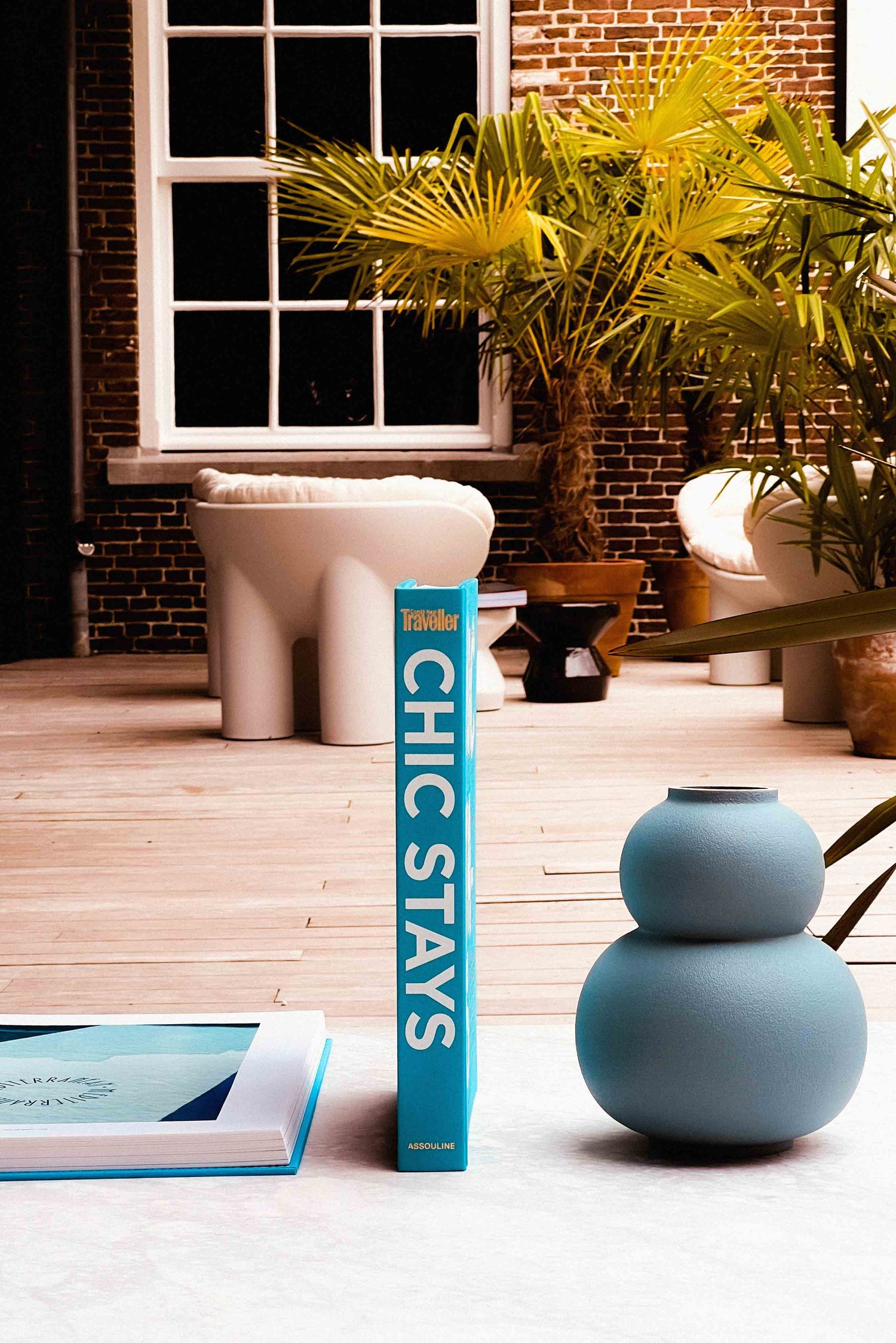 Vase Marshmellow azure Celaine