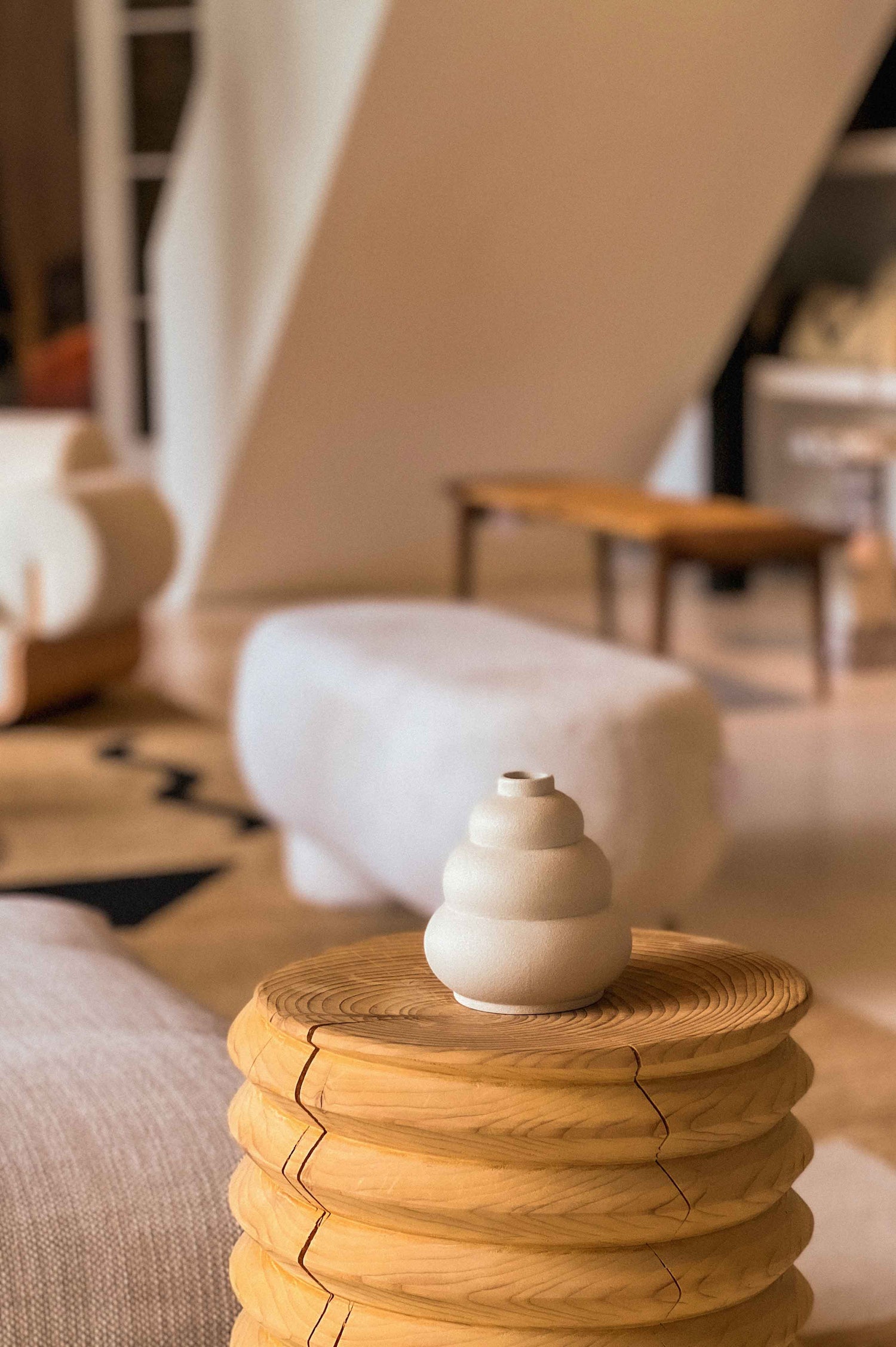 Meringue Vase - Cream