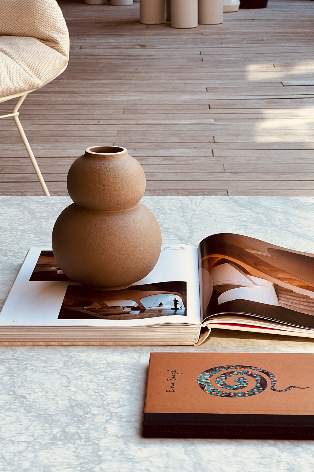 Marshmallow Vase - Taupe