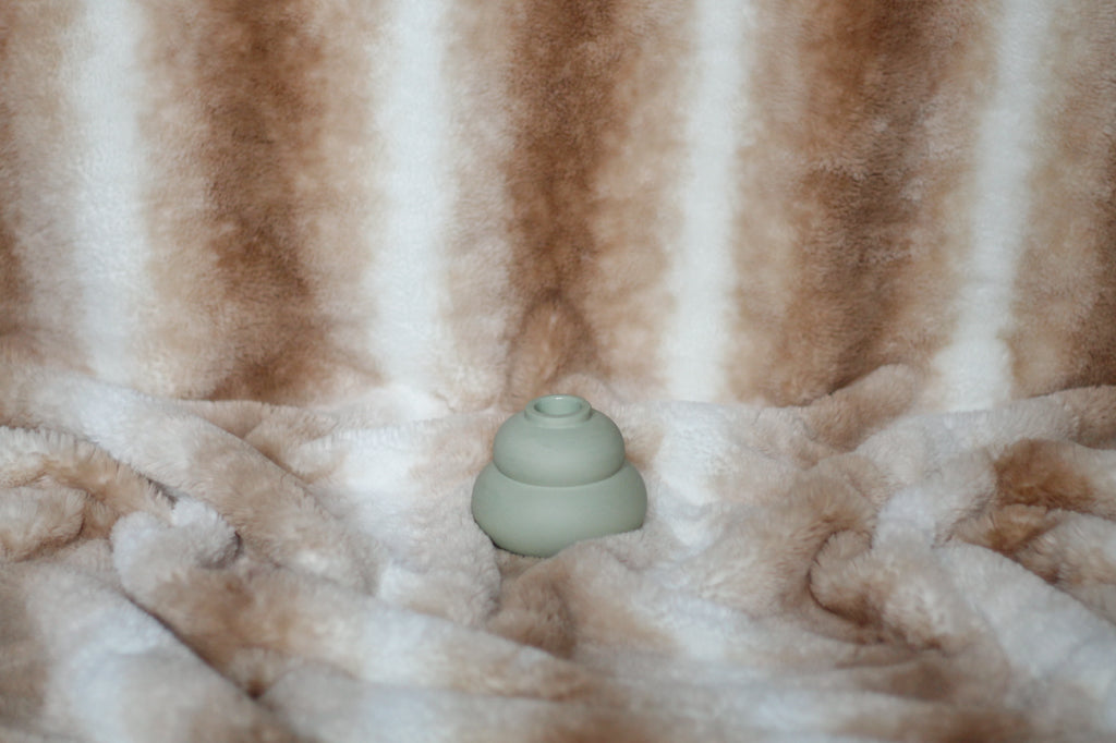 celaineconcepts ceramics stoneware clay bubble muffin candleholder