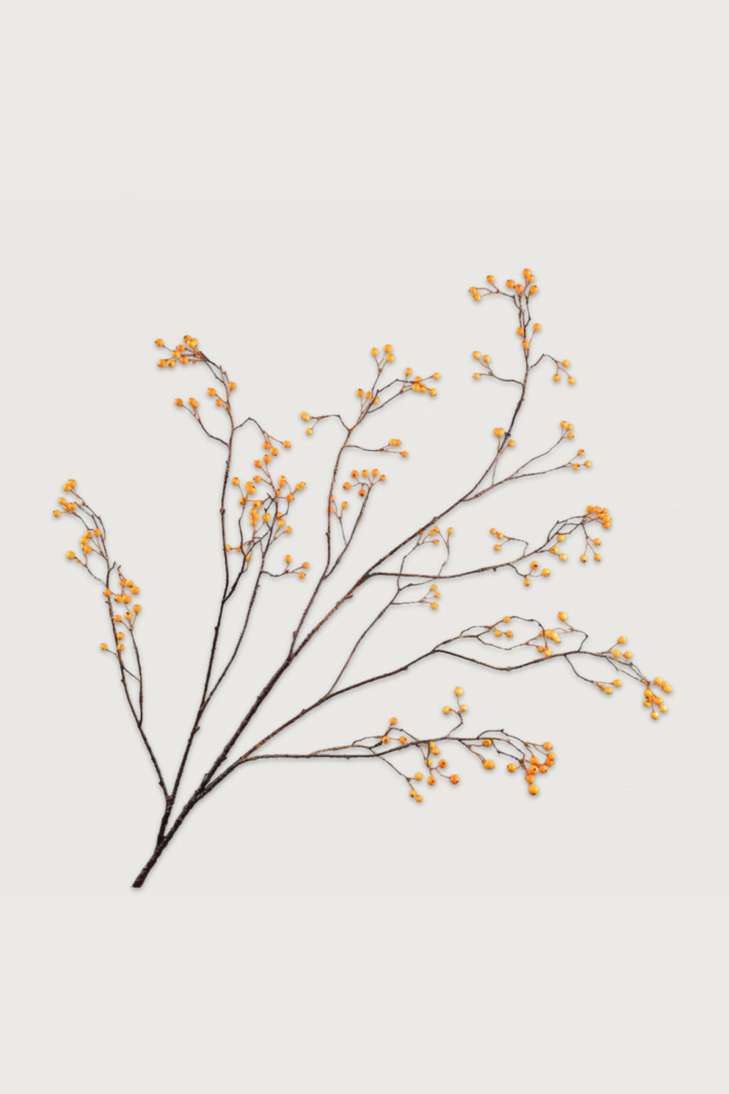 Decorative branches Silk-ka Berry yellow Celaine