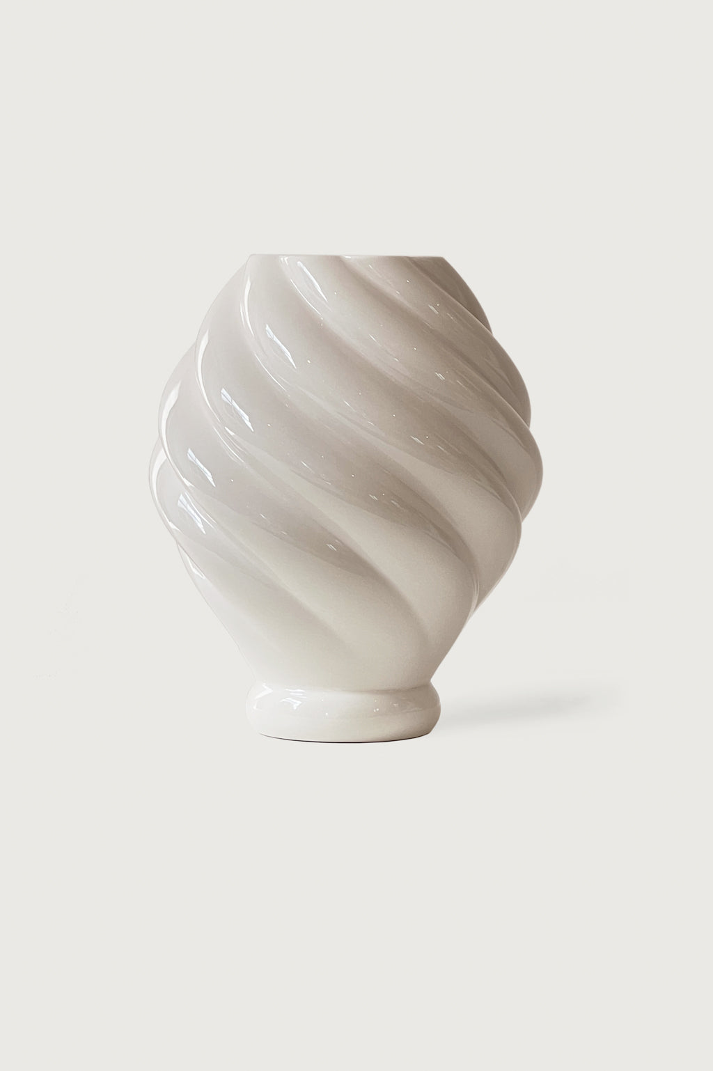 Vase Bottega Curve pearl Celaine