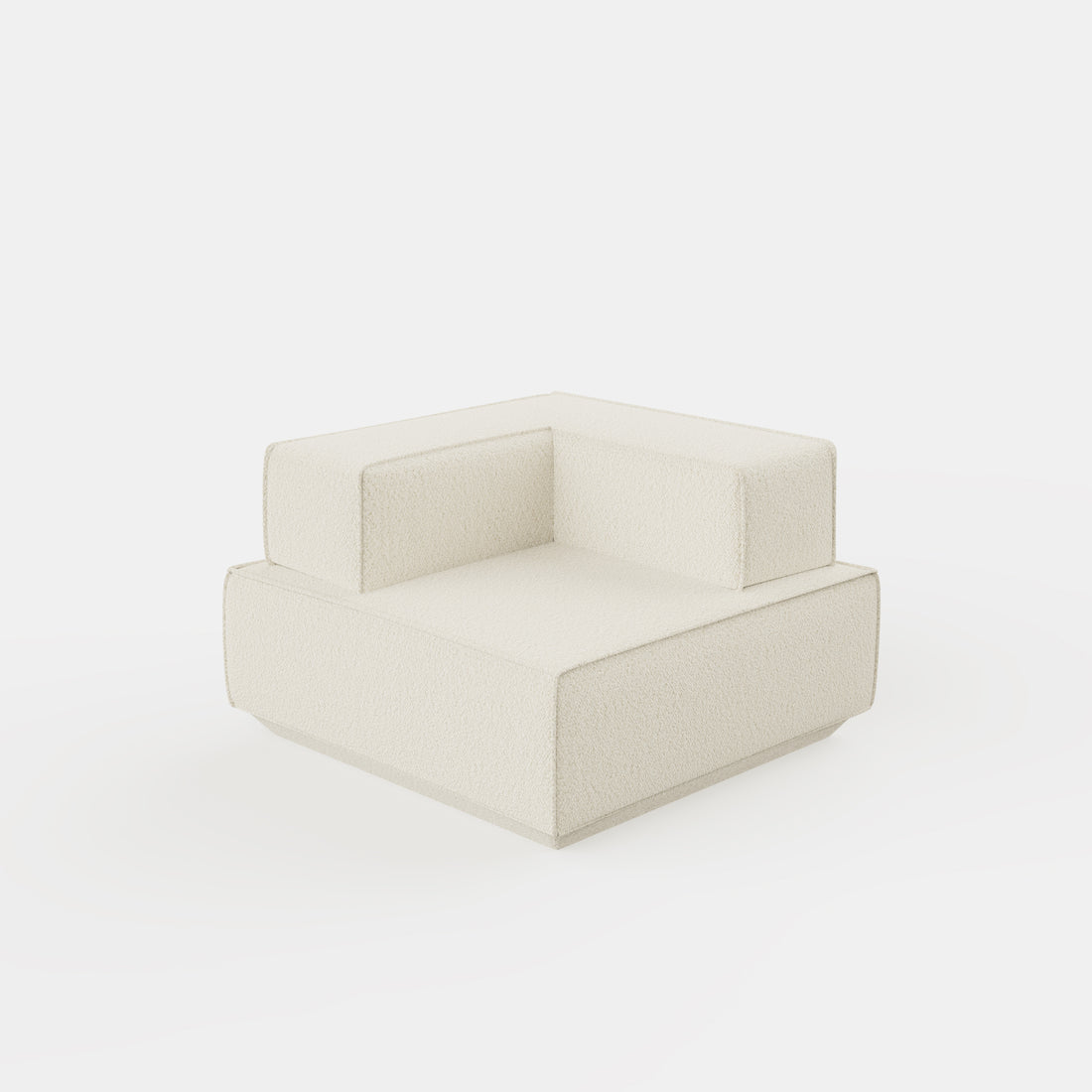 Como Corner - Bouclé Cream (Pre-Order)