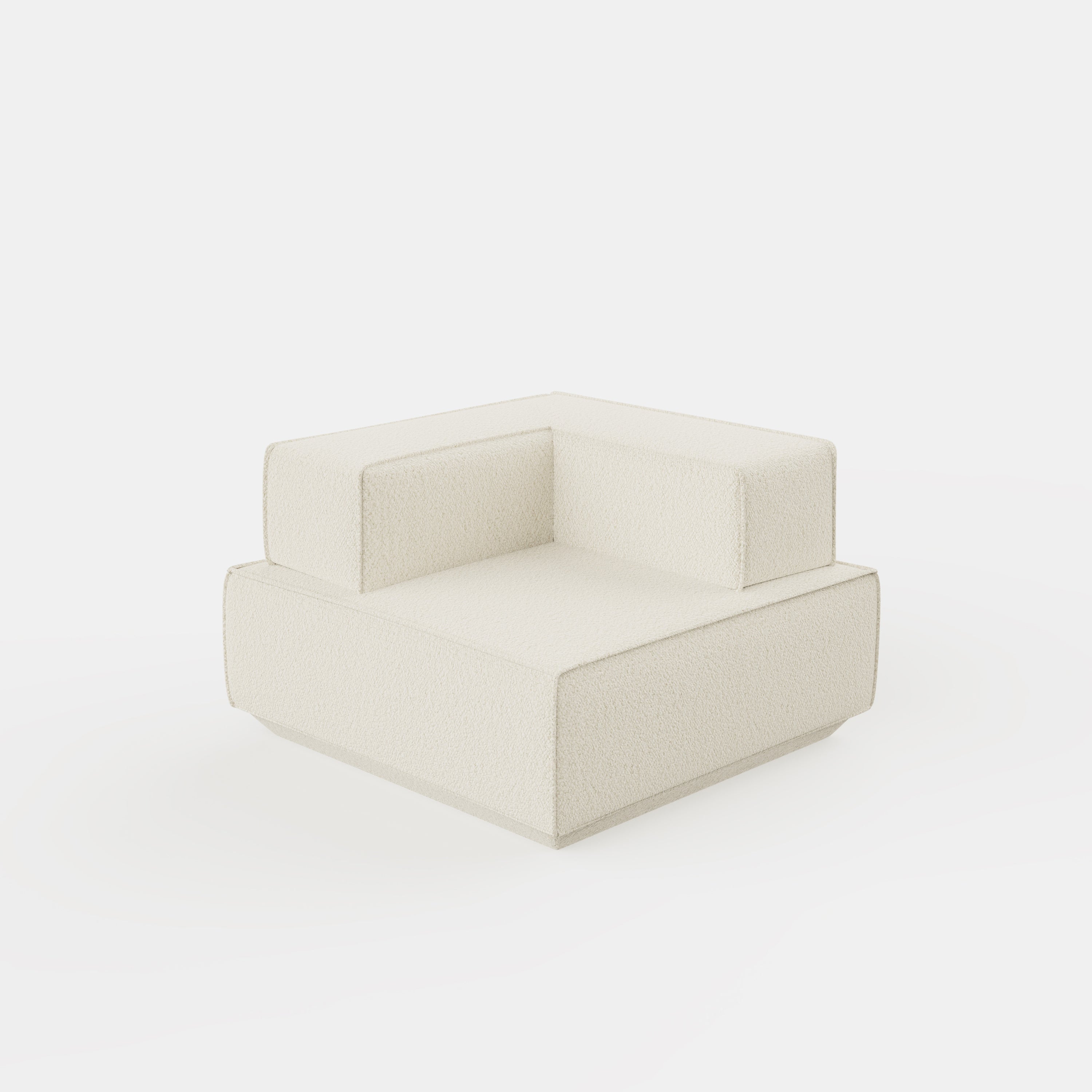 Como Corner - Bouclé Cream (Pre-Order)