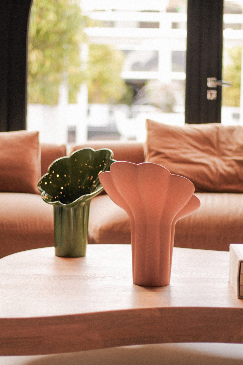 Bottega Bloom Nude Ceramic Vase