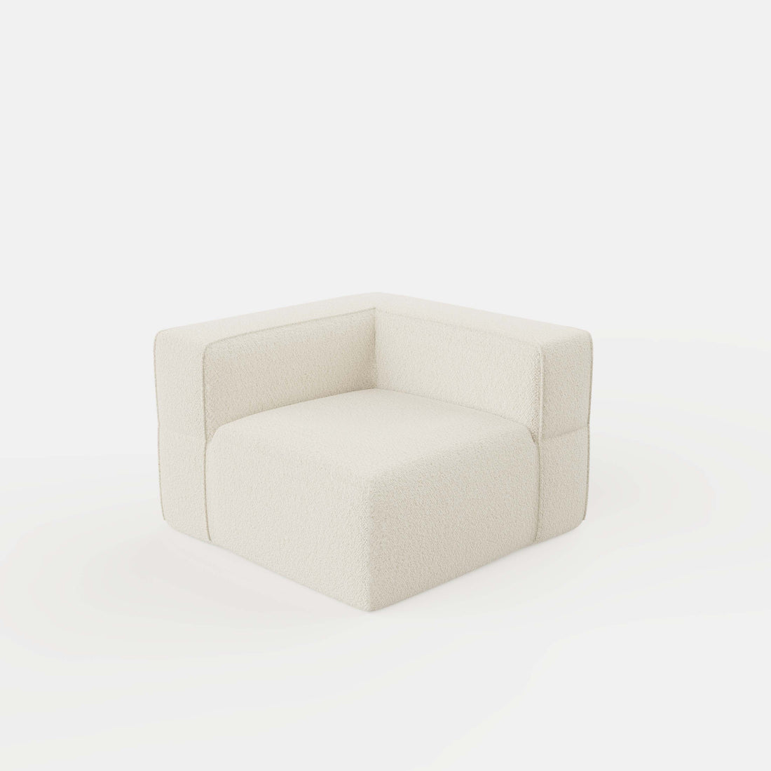 Mara Corner - Bouclé Cream