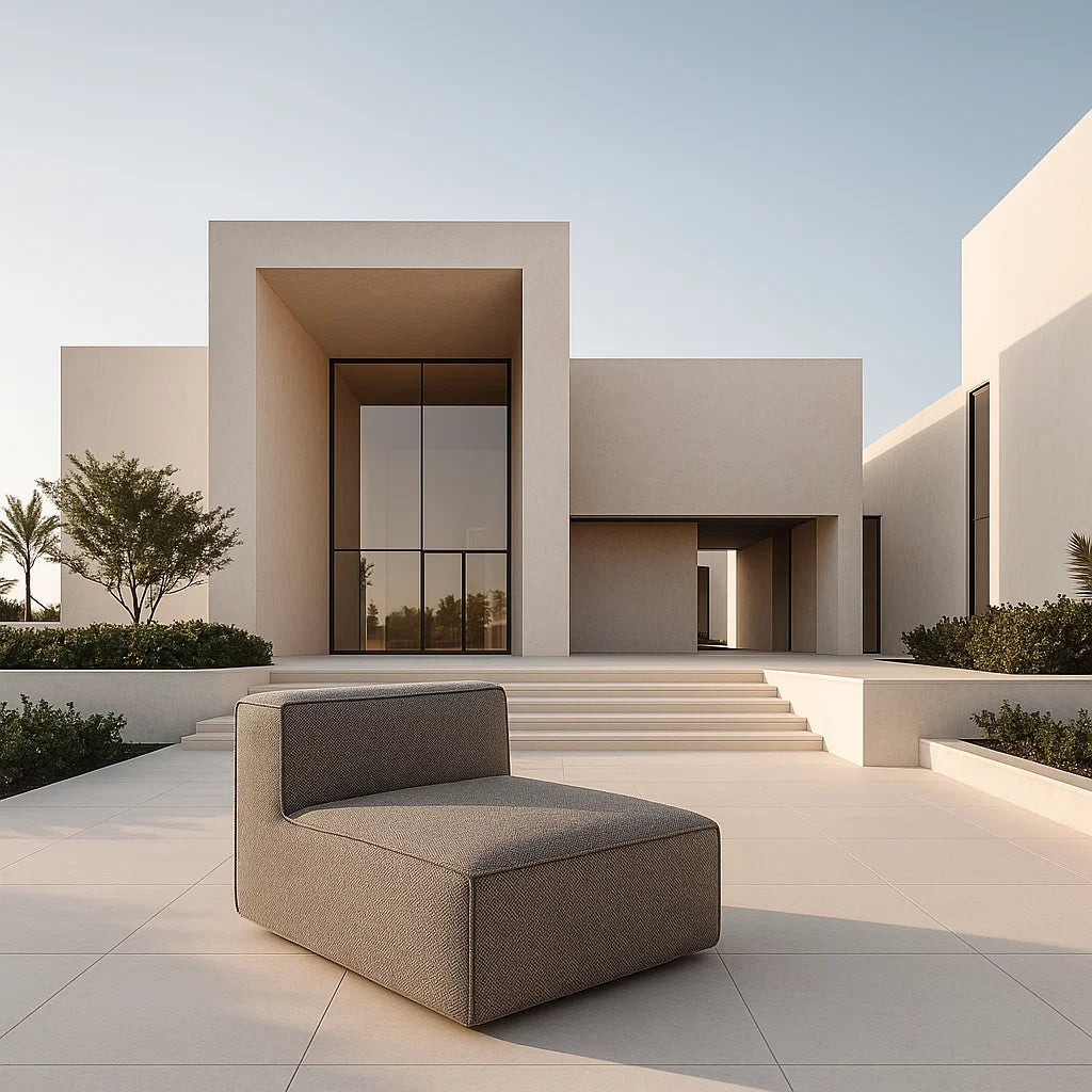 Formentera Armless - Grey melange