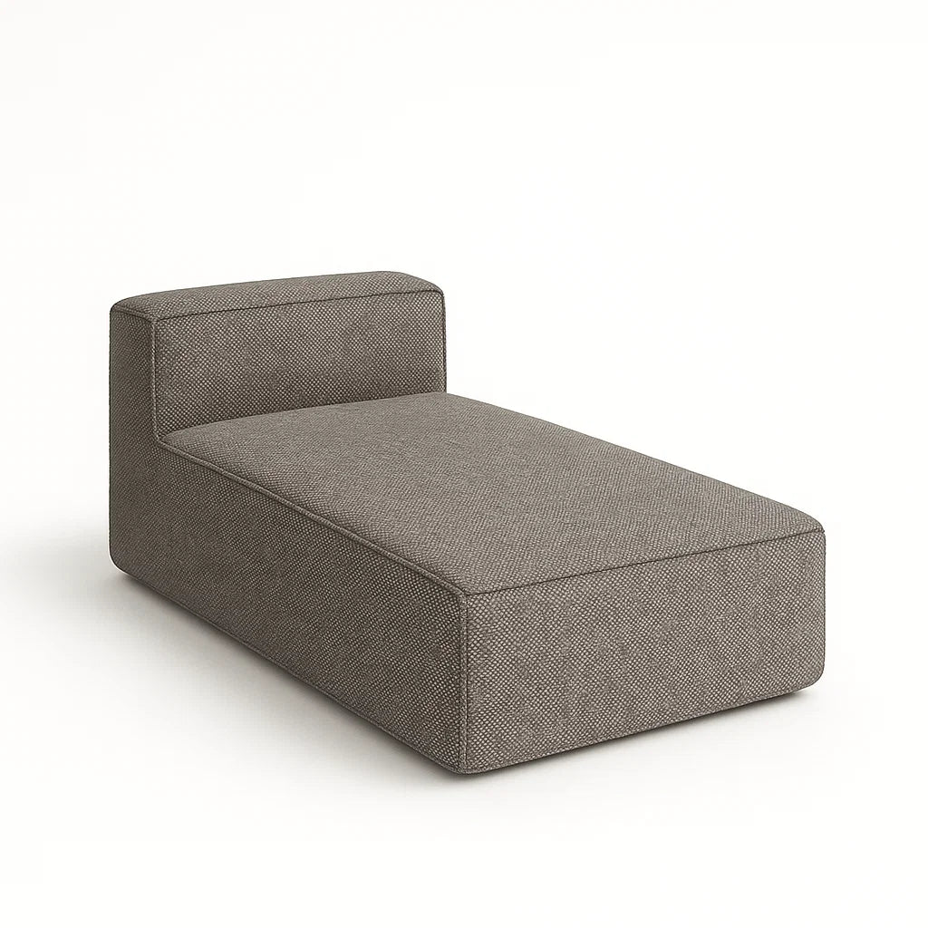 Formentera Chaise Longue - Grey melange