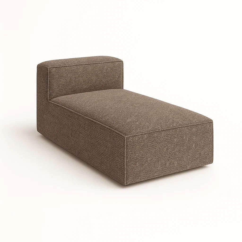 Maldives Chaise Longue - Brown