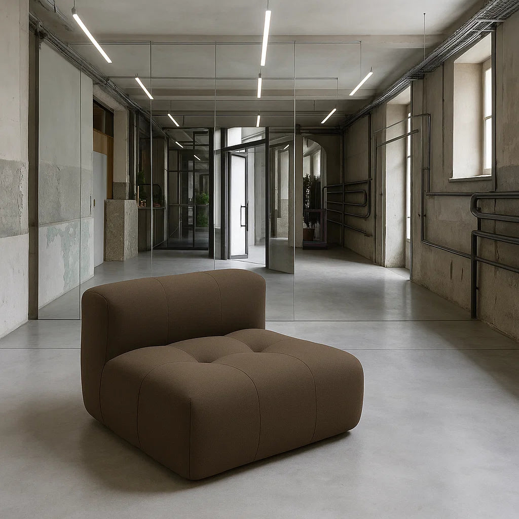 Cubo Armless - Mocca