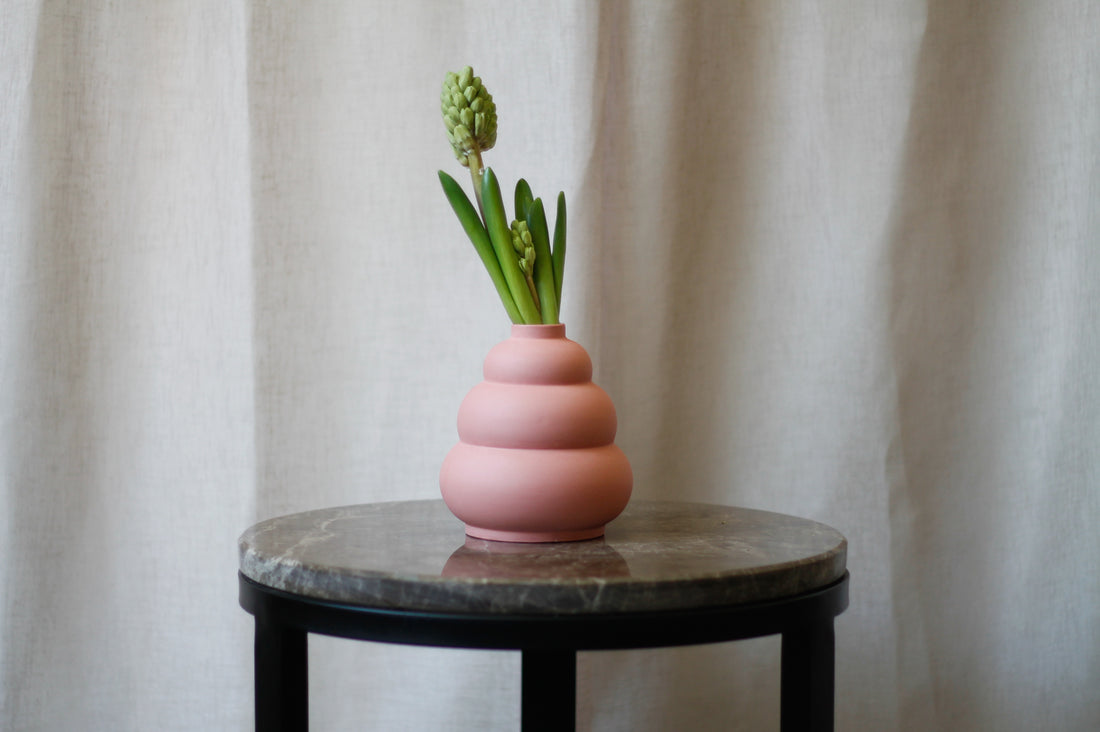 celaineconcepts ceramics stoneware clay bubble meringue vase