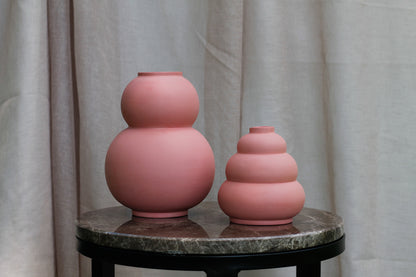 celaineconcepts ceramics stoneware clay bubble marshmallow meringue vase