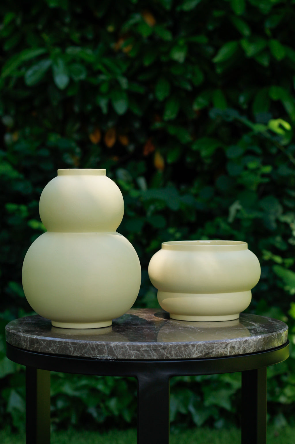 Vase set Marshmallow Macaron lemon Celaine