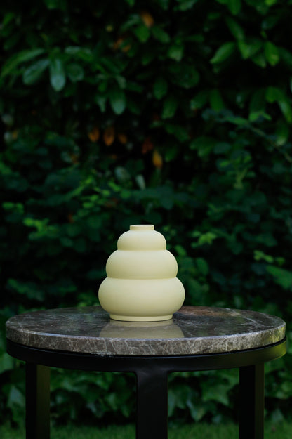  celaineconcepts ceramics stoneware clay bubble meringue vase