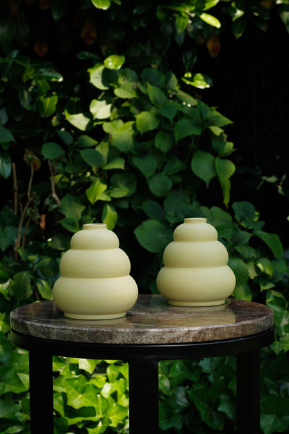 celaineconcepts ceramics stoneware clay bubble meringue vase