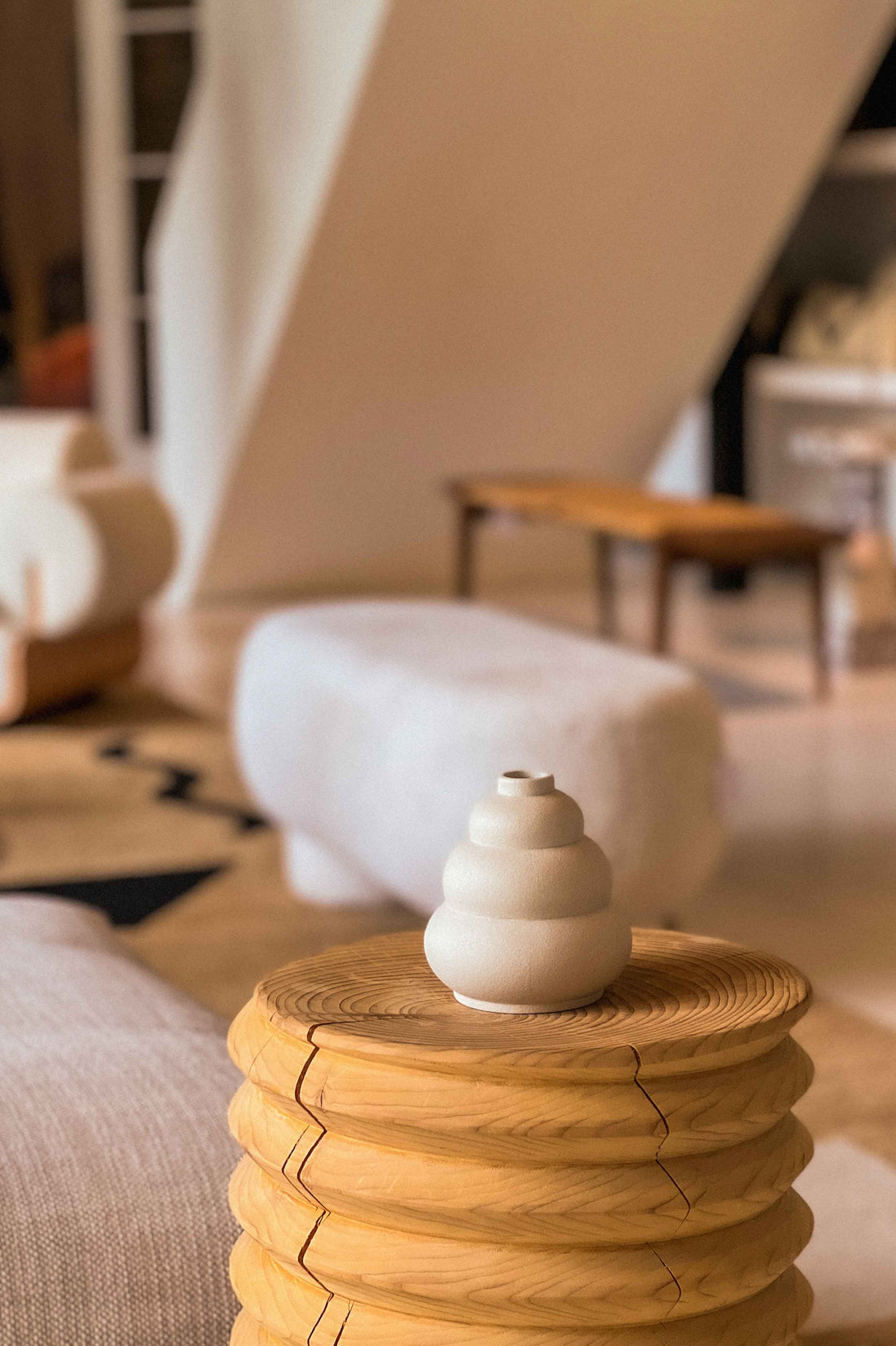 Meringue Vase - Cream