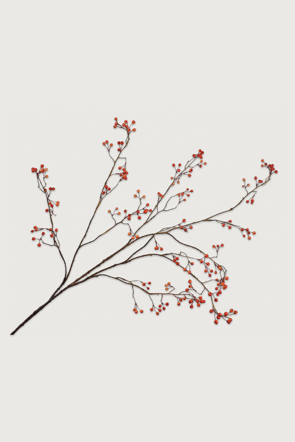 Decorative branches  Silk-ka Berry orange large Celaine
