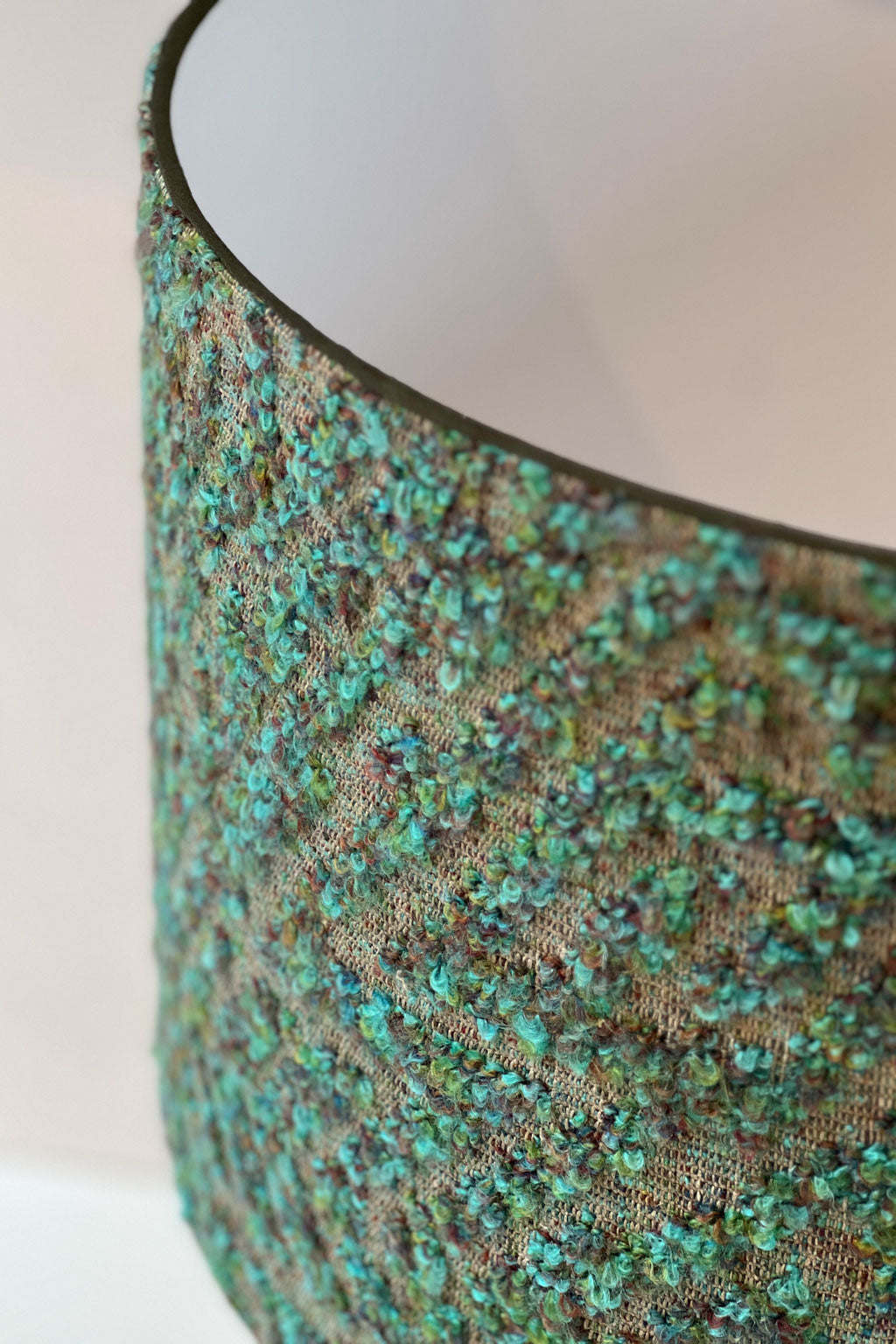 Forest Green Handmade Lampshade